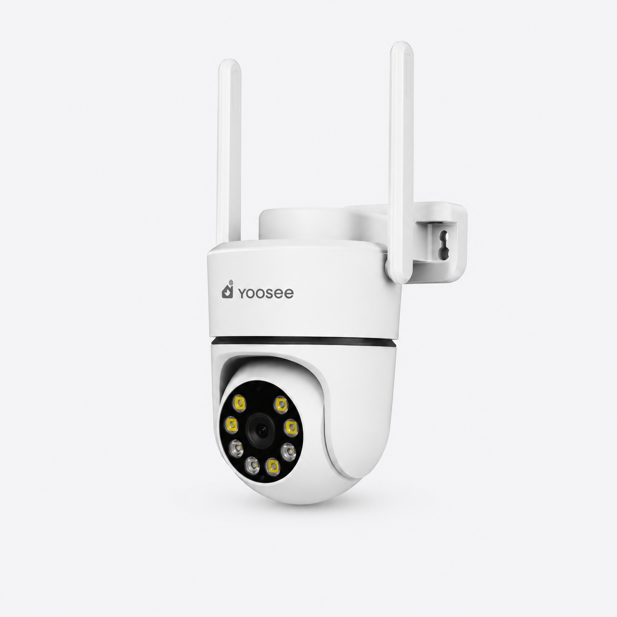 Yoosee A10 outdoor AI security camera with 2K Ultra HD and WiFi 6, front view