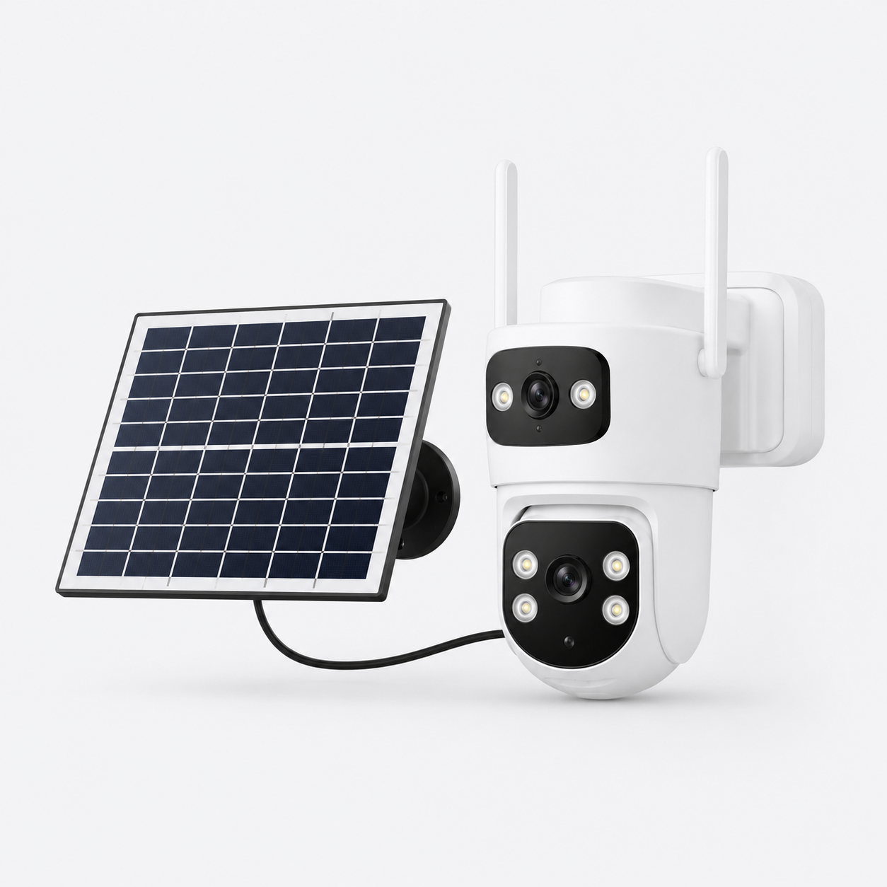 Yoosee B20 4G AOV LTE Battery Outdoor AI Camera with Solar Panel (20+ Hours Battery Backup)